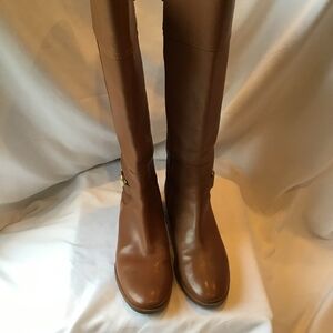 Michael Kors Tan Heeled Boots